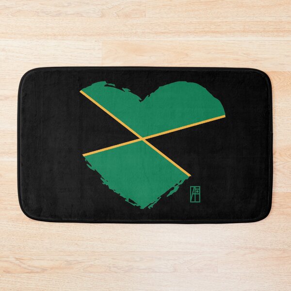 Item preview, I love my country. I love Jamaica. I am a patriot. In my heart, there is always the flag of Jamaica designed and sold by ArtProjectShop.