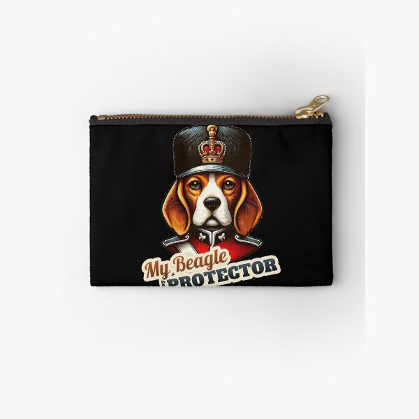 Item preview, Beagle King Queen guard designed and sold by ThisDress.