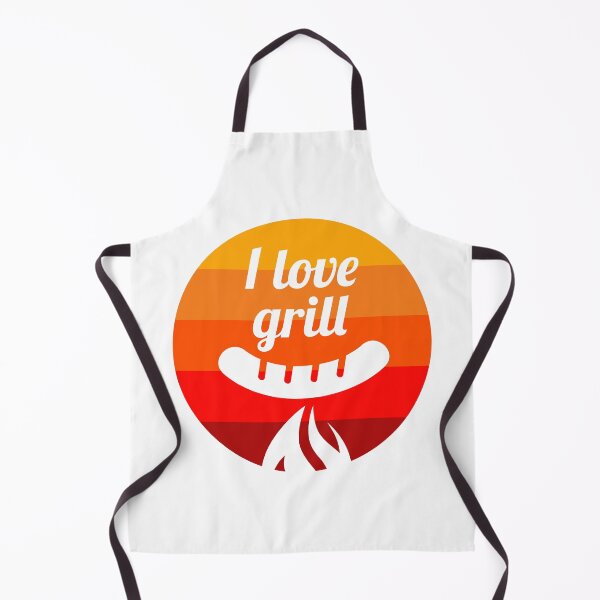 Item preview, I love grill designed and sold by AnanakiArt.