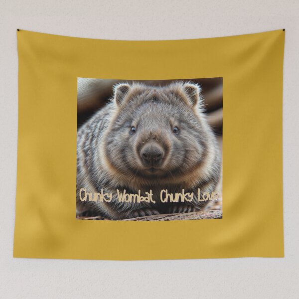 Item preview, Chunky Wombat, Chunky Love designed and sold by J7Simpson.
