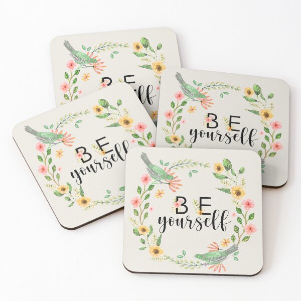 Item preview, Be yourself, motivational quote designed and sold by latiendadearyam.