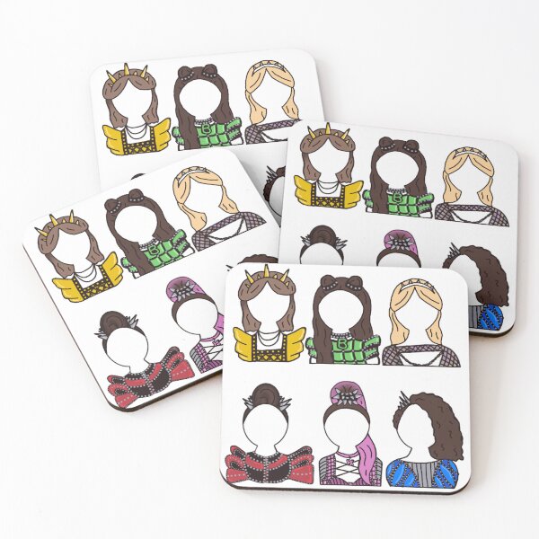Item preview, Six The Musical Queens designed and sold by OffToTheTheatre.