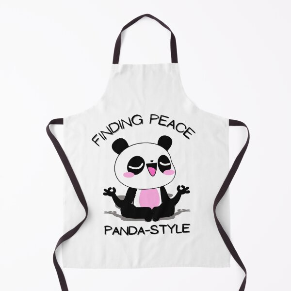 Item preview, Finding Peace, Panda-style PANDA YOGA designed and sold by LyricsWear.