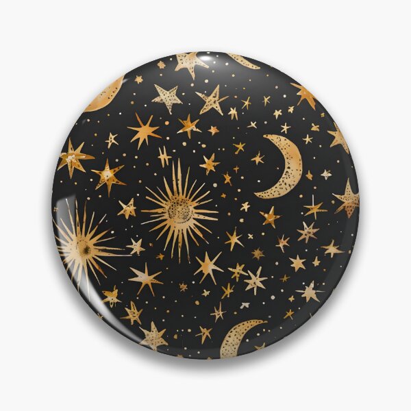 Item preview, Decorative celestial seamless pattern designed and sold by dcrc.