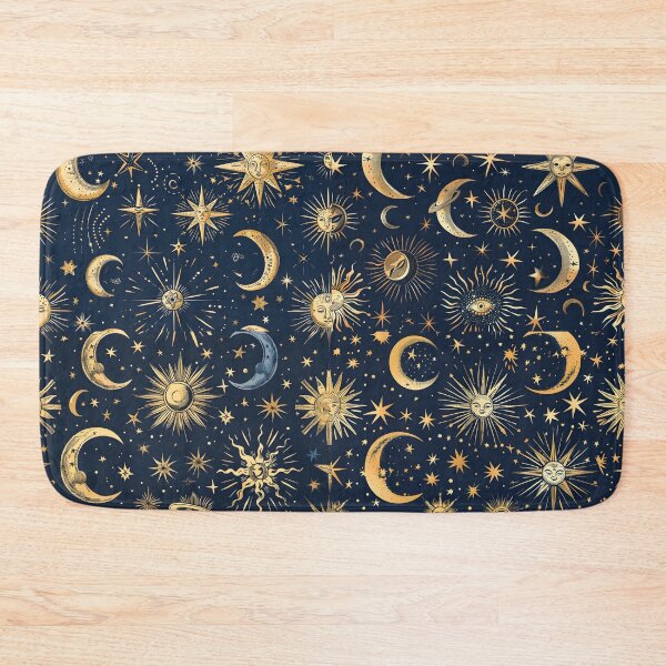 Item preview, Decorative celestial seamless pattern designed and sold by dcrc.