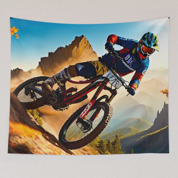 Item preview, Berm Blaster: Rider Shredding Trails with Epic Biking Berms designed and sold by GrizzlyCollective.