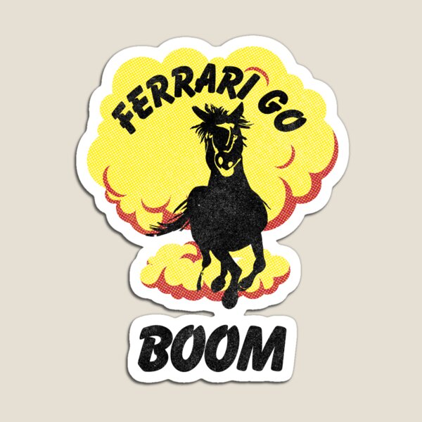 Item preview, FF1S - Ferrari go Boom designed and sold by podmerch.