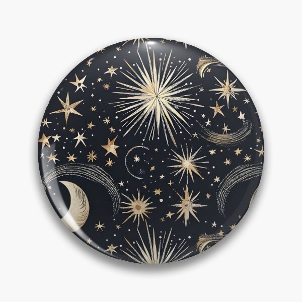 Item preview, decorative celestial seamless pattern designed and sold by dcrc.