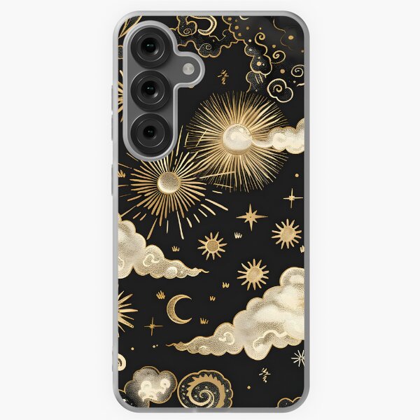 Item preview, decorative celestial seamless pattern designed and sold by dcrc.