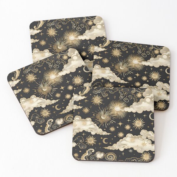 Item preview, decorative celestial seamless pattern designed and sold by dcrc.