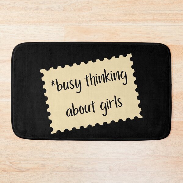 Item preview, Busy Thinking About Girls. Whats On Your Mind designed and sold by Rebel-Design.
