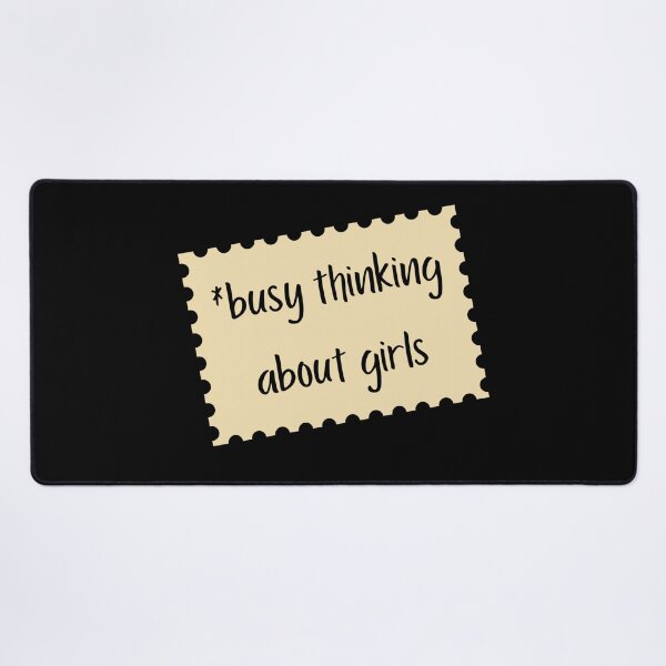 Item preview, Busy Thinking About Girls. Whats On Your Mind designed and sold by Rebel-Design.