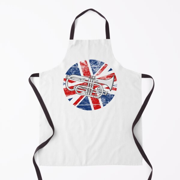 Item preview, Cornet Player UK Flag Britain Cornetist British Musician designed and sold by doodlerob.