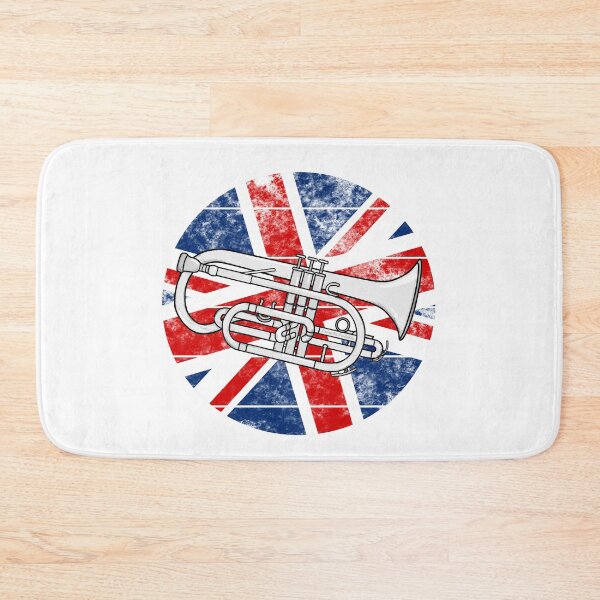 Item preview, Cornet Player UK Flag Britain Cornetist British Musician designed and sold by doodlerob.
