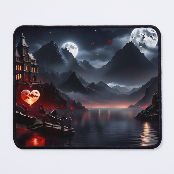 Item preview, Fantastic landscape at night designed and sold by LilithsDesires.