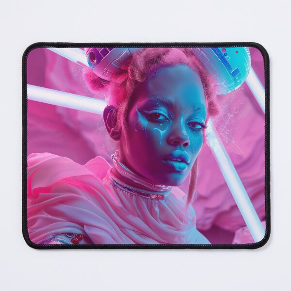 Item preview, Neon Girl Droid Bun designed and sold by ArtGentle.