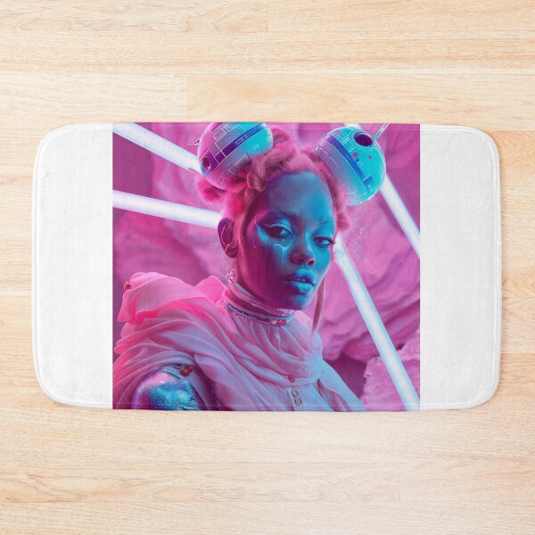 Item preview, Neon Girl Droid Bun designed and sold by ArtGentle.