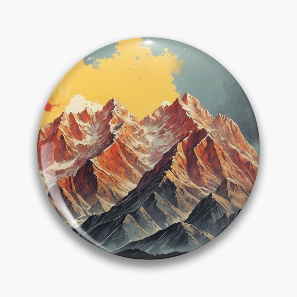 Item preview, Zugspitze Massif Germany Starry Night Vintage Travel Poster designed and sold by TravelersGems.