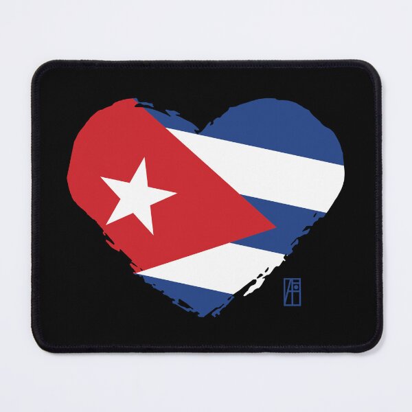 Item preview, I love my country. I love Cuba. I am a patriot. In my heart, there is always the flag of Cuba designed and sold by ArtProjectShop.
