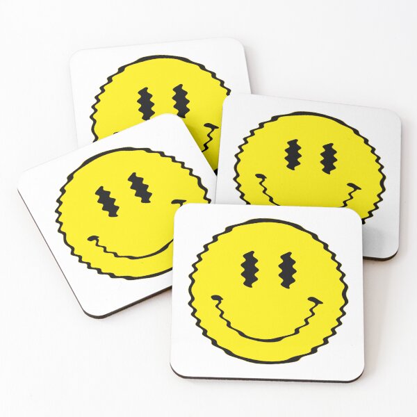 Item preview, Acid House Smiley Wavy Old School 87 88 designed and sold by silkdegreestees.