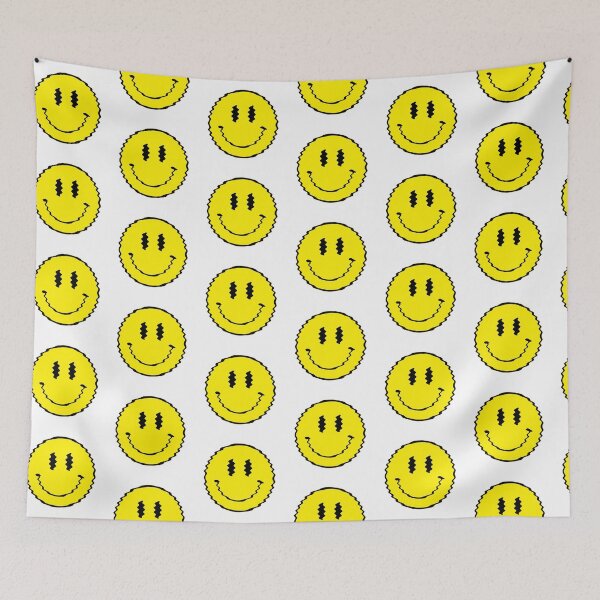 Item preview, Acid House Smiley Wavy Old School 87 88 designed and sold by silkdegreestees.