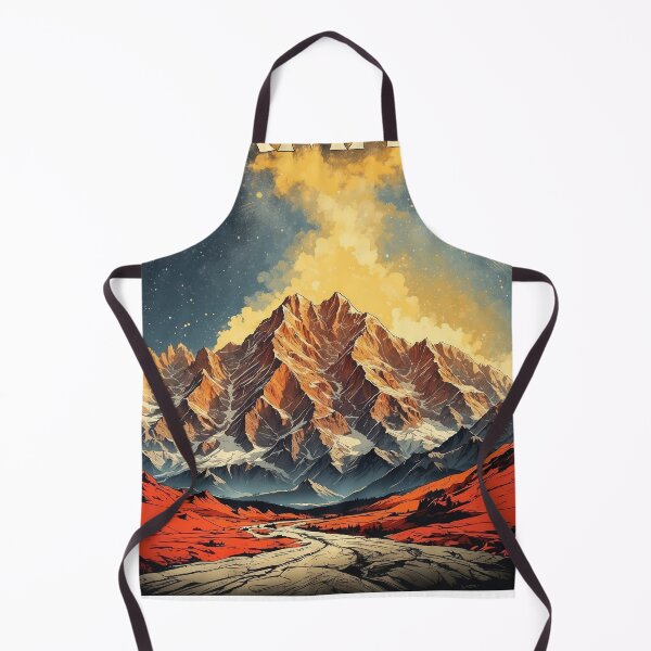 Item preview, Zugspitze Germany Starry Night Vintage Travel Poster Art designed and sold by TravelersGems.