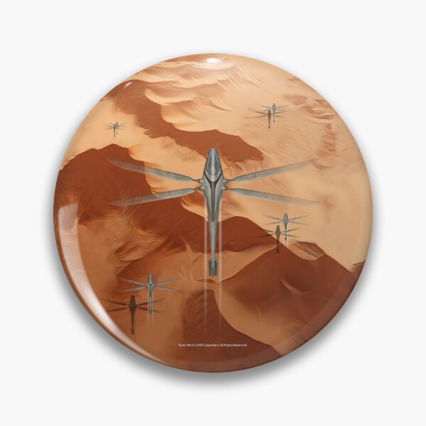 Item preview, Ornithopters flying over the desert of Arrakis designed and sold by Andrew Shishkin.