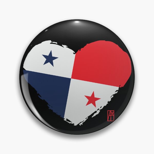 Item preview, I love my country. I love Panama. I am a patriot. In my heart, there is always the flag of Panama designed and sold by ArtProjectShop.