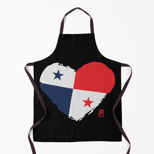 Item preview, I love my country. I love Panama. I am a patriot. In my heart, there is always the flag of Panama designed and sold by ArtProjectShop.