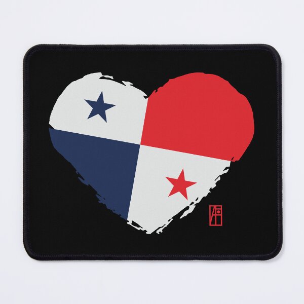 Item preview, I love my country. I love Panama. I am a patriot. In my heart, there is always the flag of Panama designed and sold by ArtProjectShop.