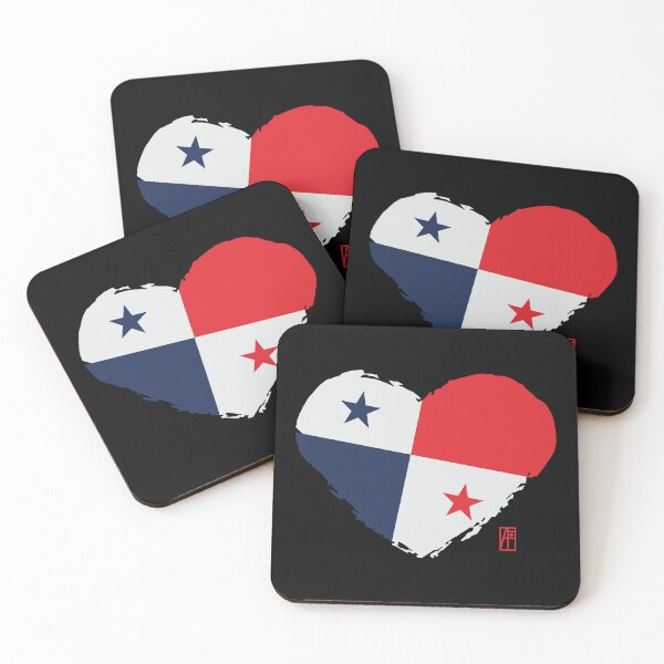 Item preview, I love my country. I love Panama. I am a patriot. In my heart, there is always the flag of Panama designed and sold by ArtProjectShop.