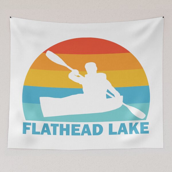 Item preview, Flathead Lake Montana Kayak designed and sold by Esskay Designs.