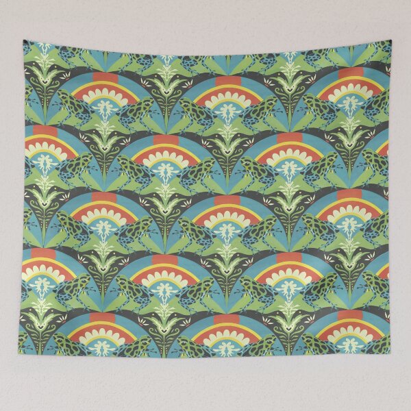 Item preview, Exotic frog pattern designed and sold by lehlehcar.