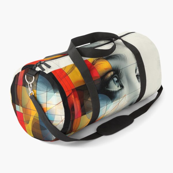 Item preview, Minimalist portrait of a geometric human face designed and sold by dcrc.