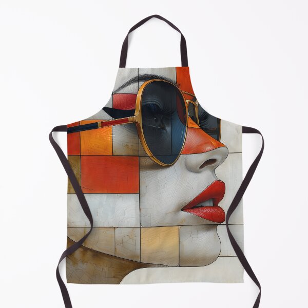 Item preview, minimalist portrait of a geometric human face designed and sold by dcrc.