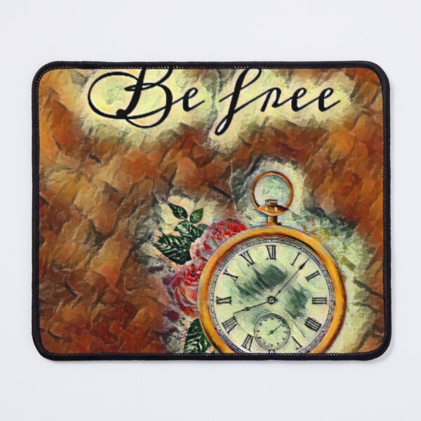 Item preview, Old clock, flowers, and freedom designed and sold by Denis-david-art.