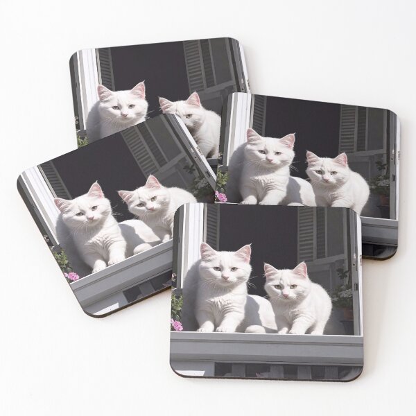 Item preview, Cats on the windowsill designed and sold by M-Y-A-R-T-.