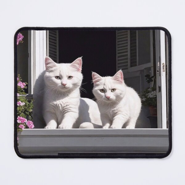 Item preview, Cats on the windowsill designed and sold by M-Y-A-R-T-.