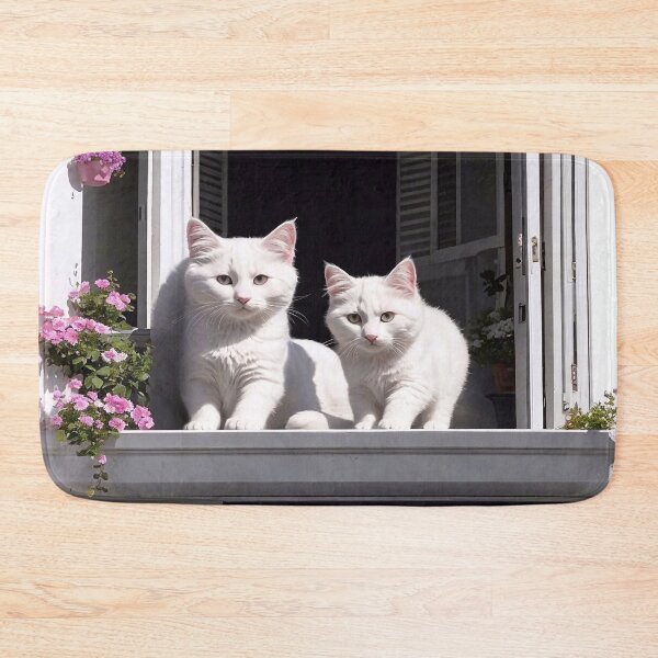 Item preview, Cats on the windowsill designed and sold by M-Y-A-R-T-.