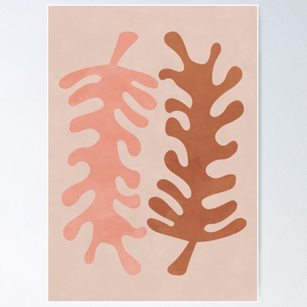 Item preview, Abstact Contemporary Leaf designed and sold by technicolorable_art.