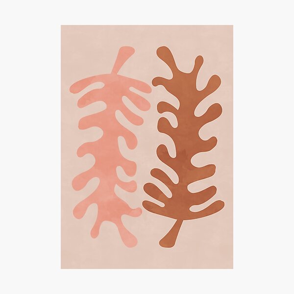 Item preview, Abstact Contemporary Leaf designed and sold by technicolorable_art.