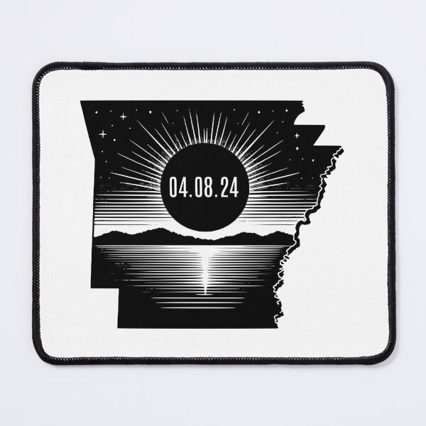 Item preview, Eclipse solar total 2024 - Arkansas designed and sold by humnoo.