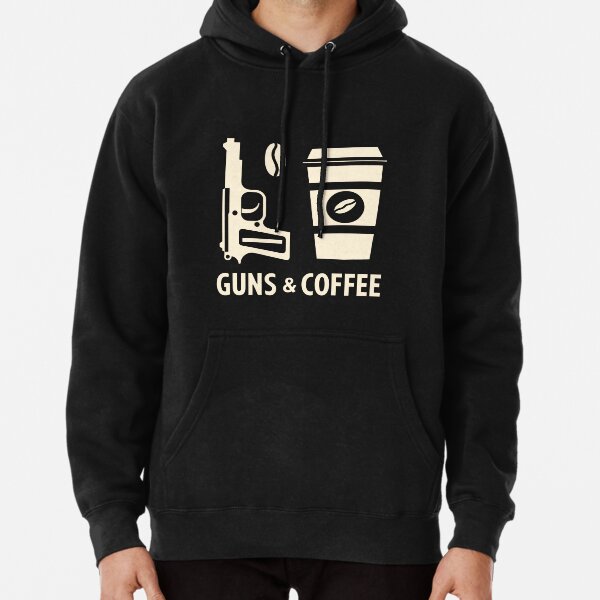 Item preview, Guns & Coffee: Balancing Power and Daily Rituals designed and sold by DethLock.