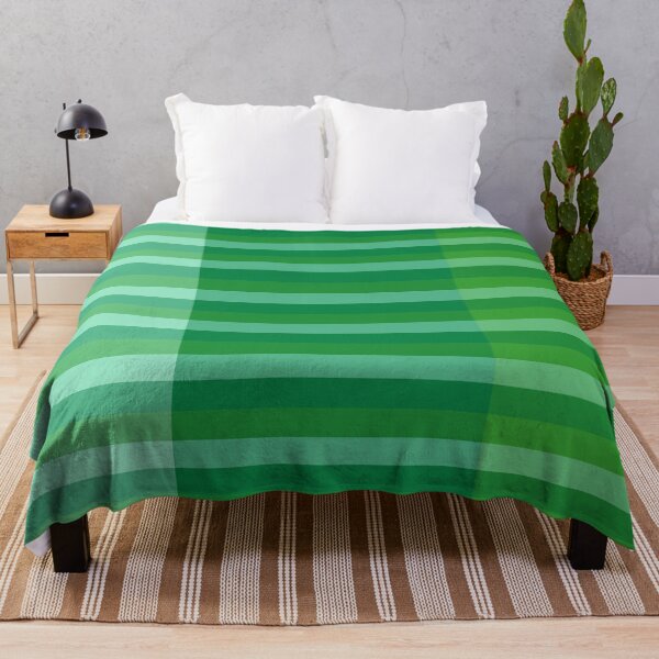 Item preview, Horizontal Line Pattern In Aqua Blue, Turquoise, Blue and Summer Green designed and sold by taiche.