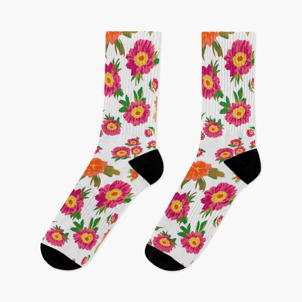 Item preview, Pink and Gold Marigold and Daisy Bliss - Luminous Spring Floral Pattern from Sydney's Martin Place designed and sold by Jay Dee Dearness.