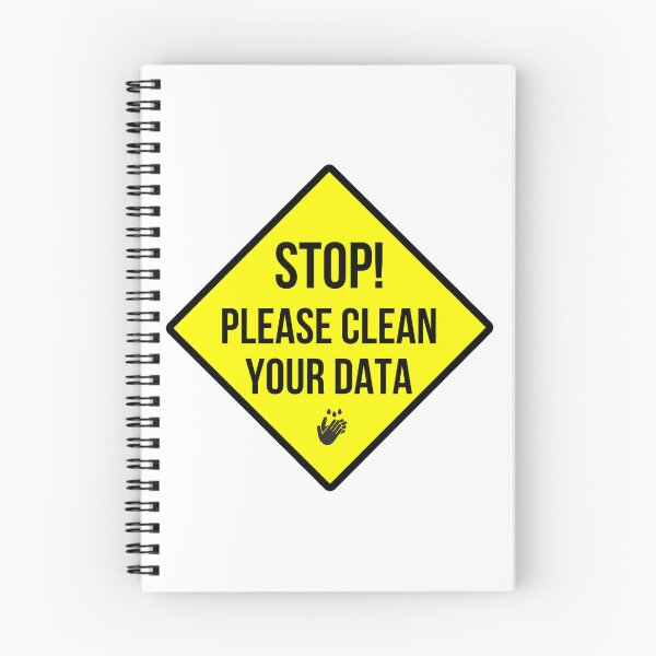 Item preview, Clean Your Data Funny Personal Data Programing Warning Sign designed and sold by artzaka.