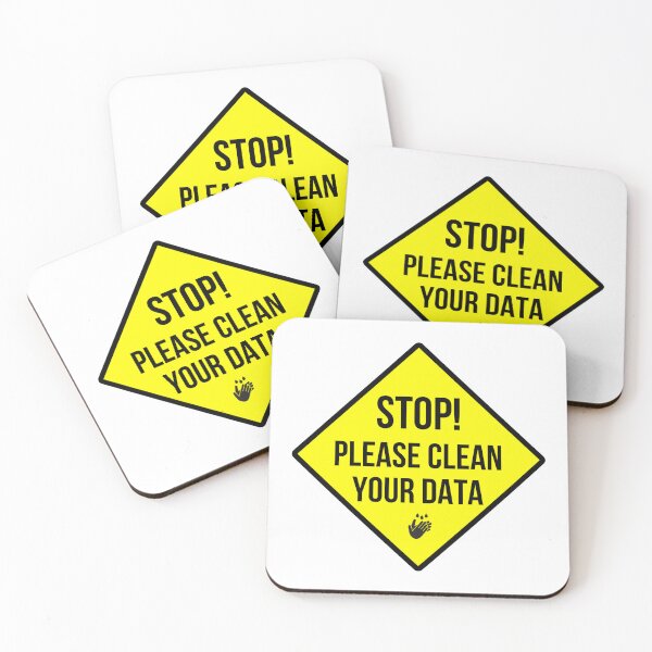 Item preview, Clean Your Data Funny Personal Data Programing Warning Sign designed and sold by artzaka.