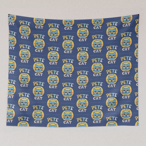 Item preview, kawaii pete the cat blue designed and sold by FenwickDesign99.