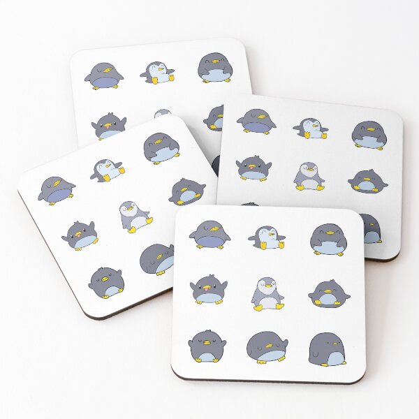 Item preview, cute little penguin expressing his happiness designed and sold by huape.