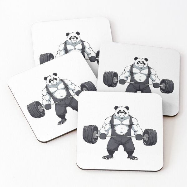 Item preview, Panda weight lifter designed and sold by Amzg-Designs.